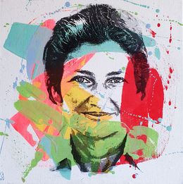 Painting, Simone Veil, PyB