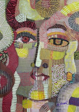 Peinture, Denke positiv - Think positively, Nina Kruser