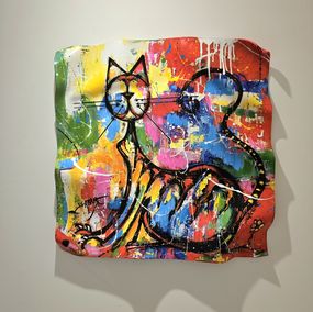Peinture, Othello le chat, Robert Sgarra