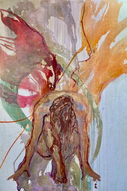 Gemälde, She will rise, Kohlene Hendrickson