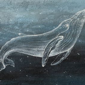 Gemälde, Universal whale, Zukhra Atnasheva