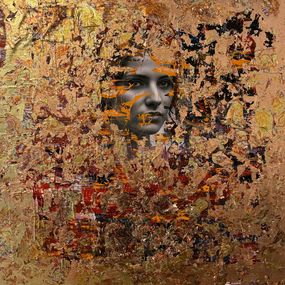 Gemälde, Girl in gold, Nena Lang Cirkovic