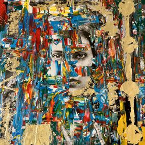 Painting, Ancestral Gaze, Nena Lang Cirkovic