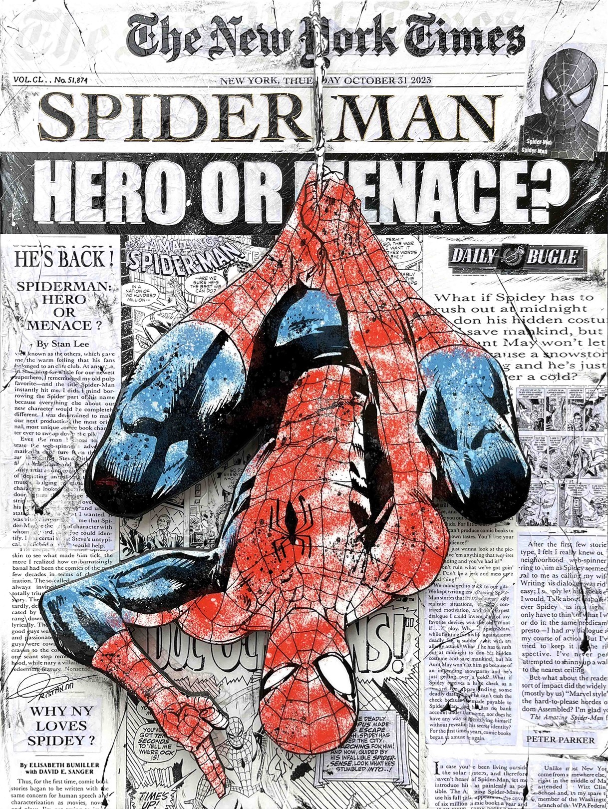 Tristan MM, Spiderman New York Times Tristan MM, Spiderman New York Times