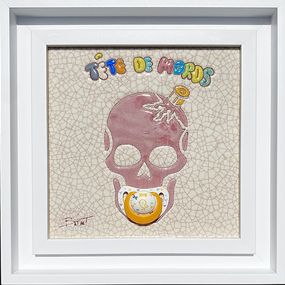 Painting, Tête de mort, Bat'Art