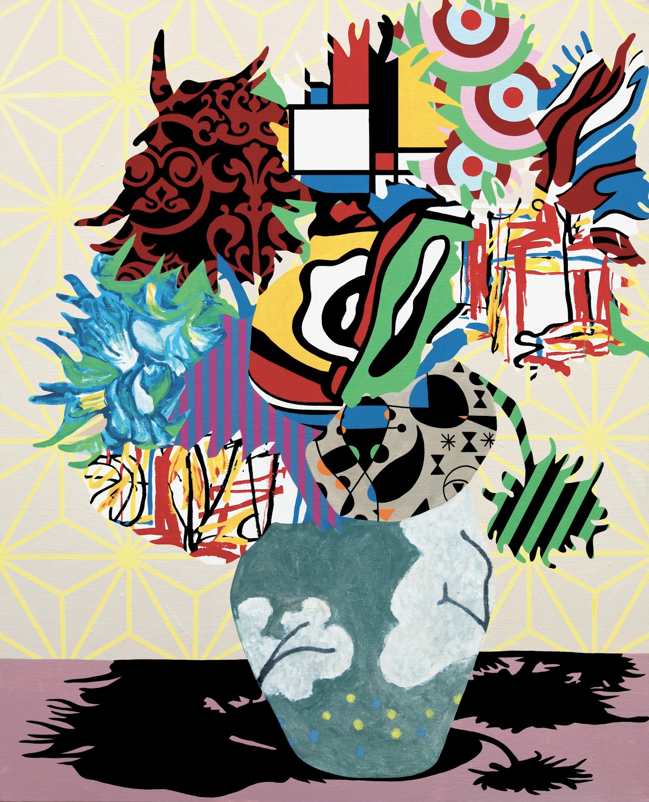 Speedy Graphito, Composition au bouquet Speedy Graphito, Composition au bouquet