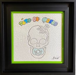 Painting, Tête de mort, Bat'Art