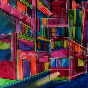 Peinture, Hong Kong Street, Julien Raynaud
