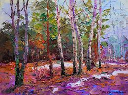 Painting, The beginning of spring, Boris Serdyuk
