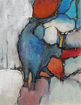 Gemälde, Street Cat, Miyuki Takanashi