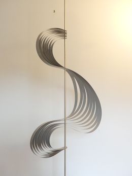 Sculpture, Sm 847. Triple volutes d'acier .2., Jean-Paul Boyer