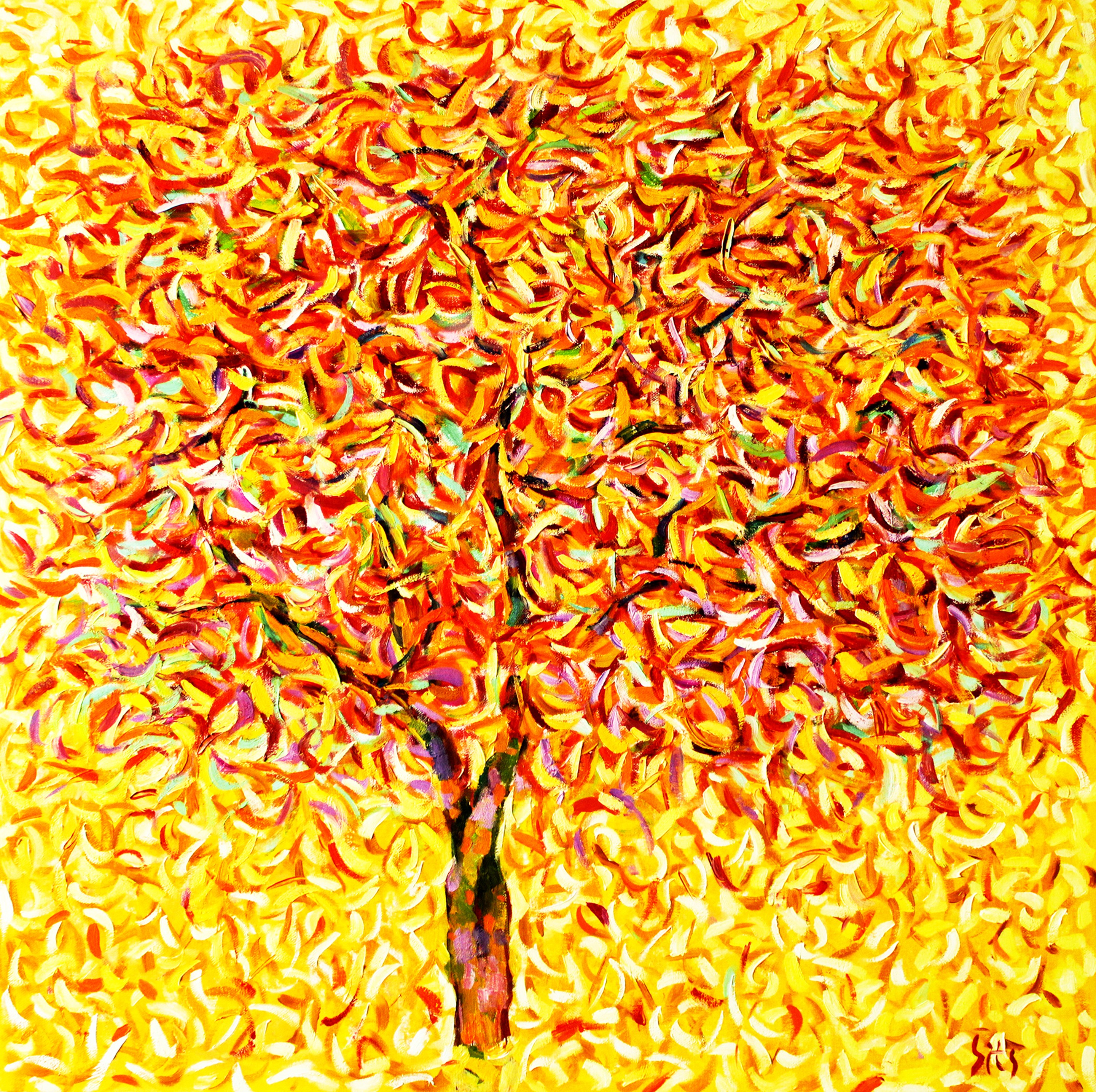 Andrei Sitsko, Apple tree II. Abstract series. Andrei Sitsko, Apple tree II. Abstract series.