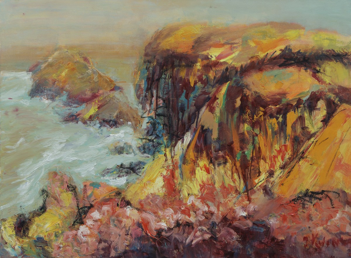 Isabelle Verdenne, Côte sauvage bretonne - Paysage côtier, bord de mer Isabelle Verdenne, Côte sauvage bretonne - Paysage côtier, bord de mer