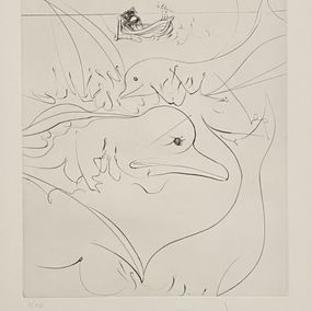 Édition, The Old Man and the Sea - Dolphins, Salvador Dali