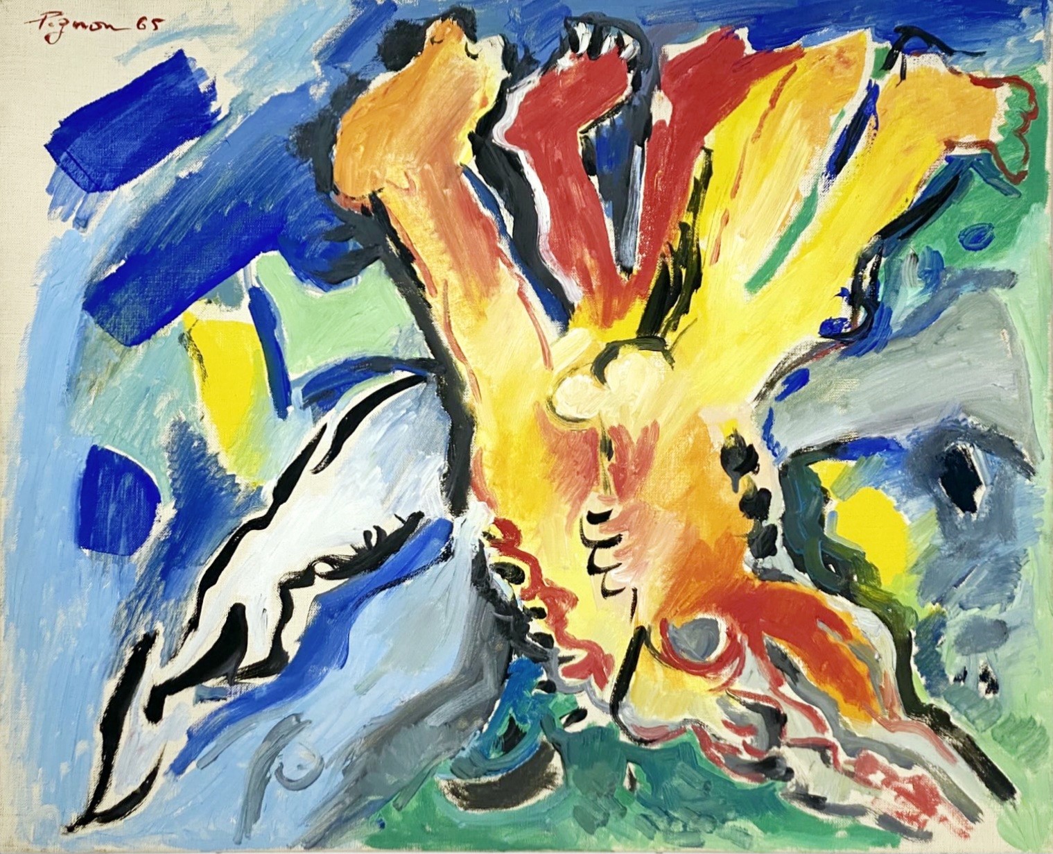 Édouard Pignon, Le bouquet de pieds Édouard Pignon, Le bouquet de pieds