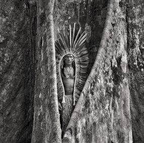 Fotografien, Keiá Yawanawa, a young Yawanawá shaman (S), Sebastião Salgado