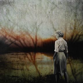Gemälde, The turning point, DB Waterman