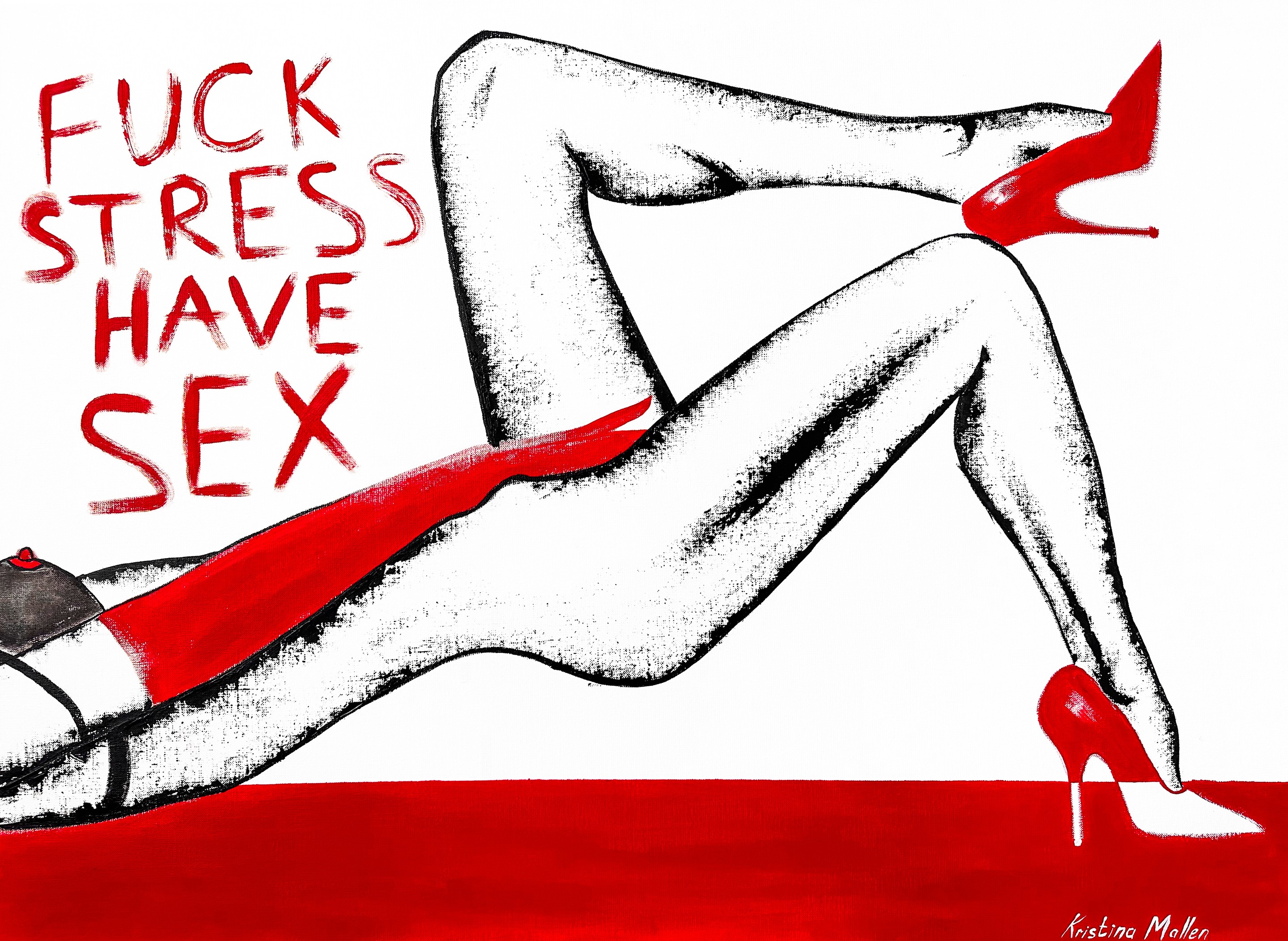 Kristina Mallen, Fuck stress, have sex Kristina Mallen, Fuck stress, have sex