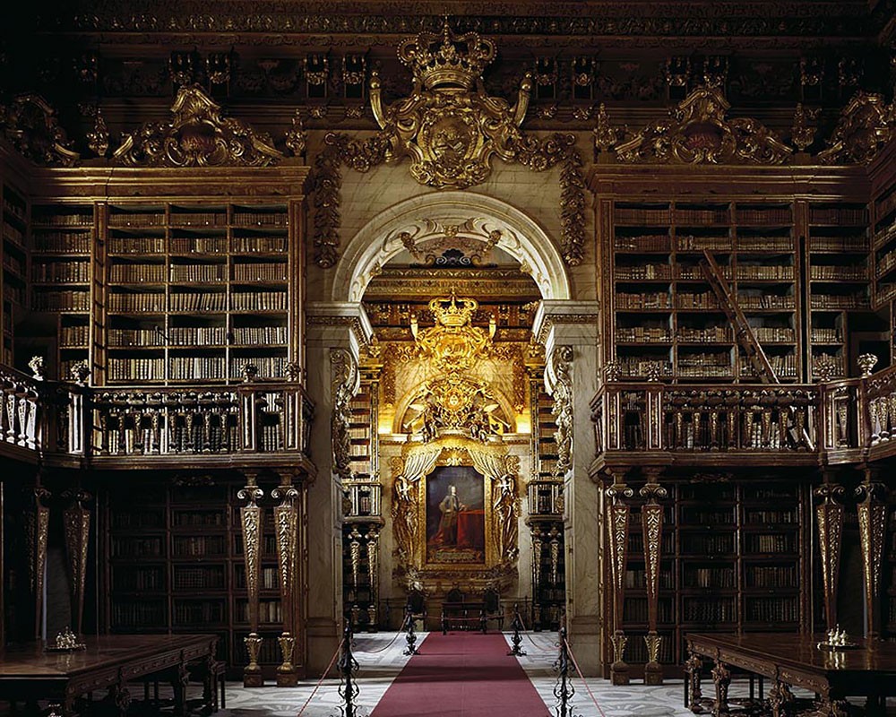 Massimo Listri, Biblioteca de Coimbra, Portugal Massimo Listri, Biblioteca de Coimbra, Portugal