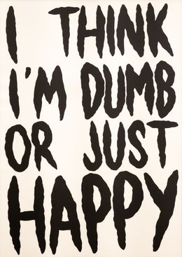 Painting, I think I’m dumb, Dorfner Léo