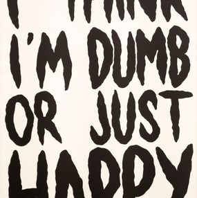 Gemälde, I think I’m dumb, Dorfner Léo