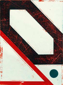 Painting, Illusive Stability 24., Petr Strnad