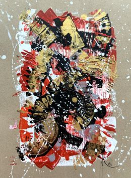Gemälde, Points of Contact 2 in polyptych, Iryna Rets