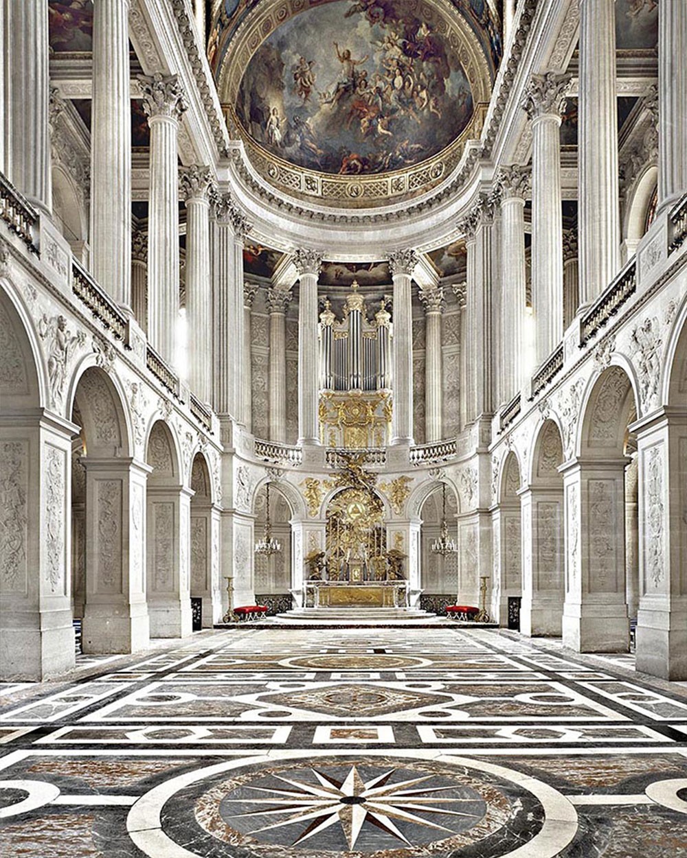 Massimo Listri, Chateux Versailles, The Royal Chapel, France Massimo Listri, Chateux Versailles, The Royal Chapel, France