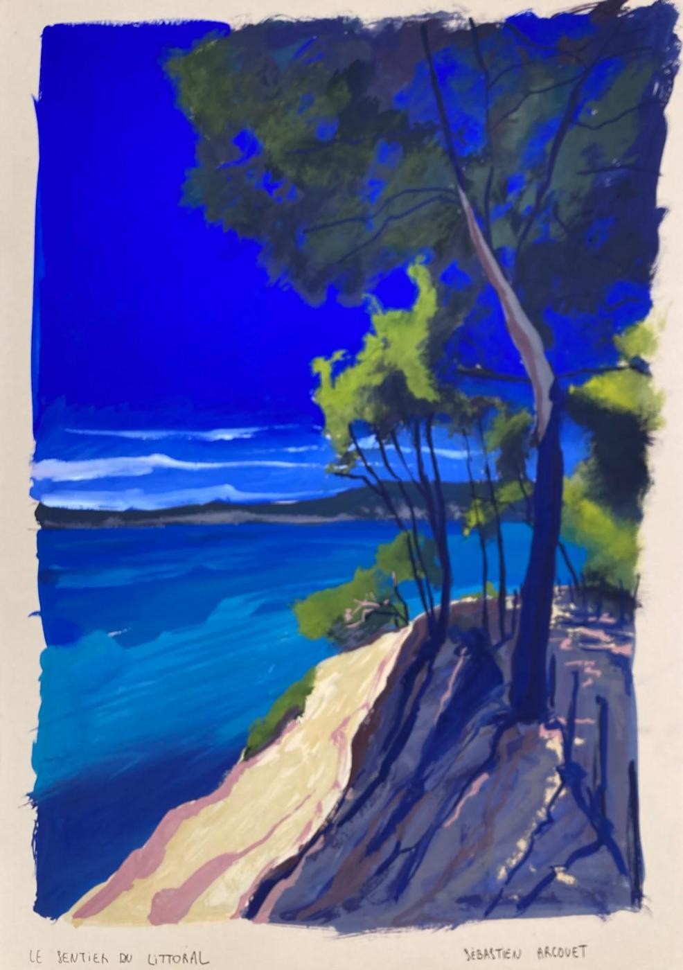 Sébastien Arcouet, Le Sentier du Littoral Sébastien Arcouet, Le Sentier du Littoral