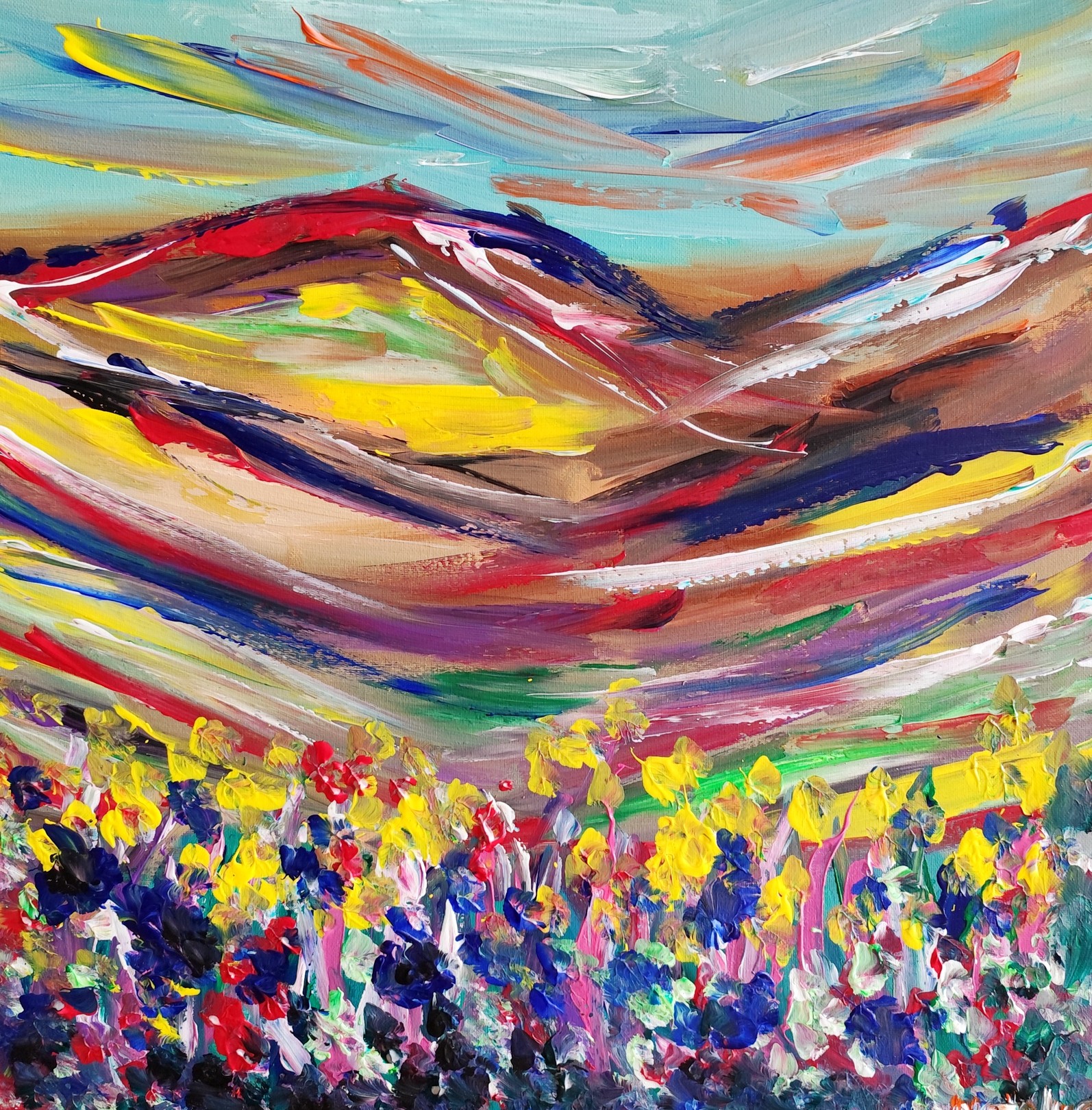 Natalya Mougenot, Meadow's summer bloom Natalya Mougenot, Meadow's summer bloom