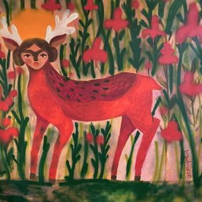 Peinture, I will lead you to the light, Dasha Pogodina