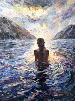 Painting, Sunset, Liubou Sas