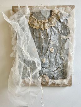Sculpture, The wedding veil, Christine Palamidessi