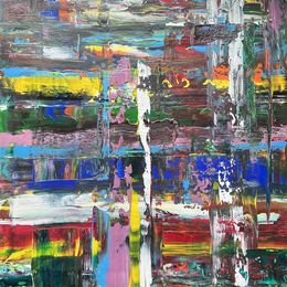 Peinture, Spring lines, Alina Chalaya
