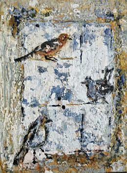 Gemälde, Birds, Eter Merkviladze