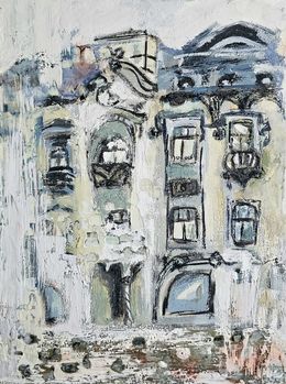 Painting, Cloudy Day, Eter Merkviladze