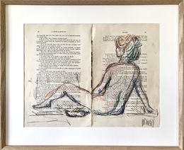 Fine Art Drawings, NU#58_Série Dolorès 2, Marie Renaud