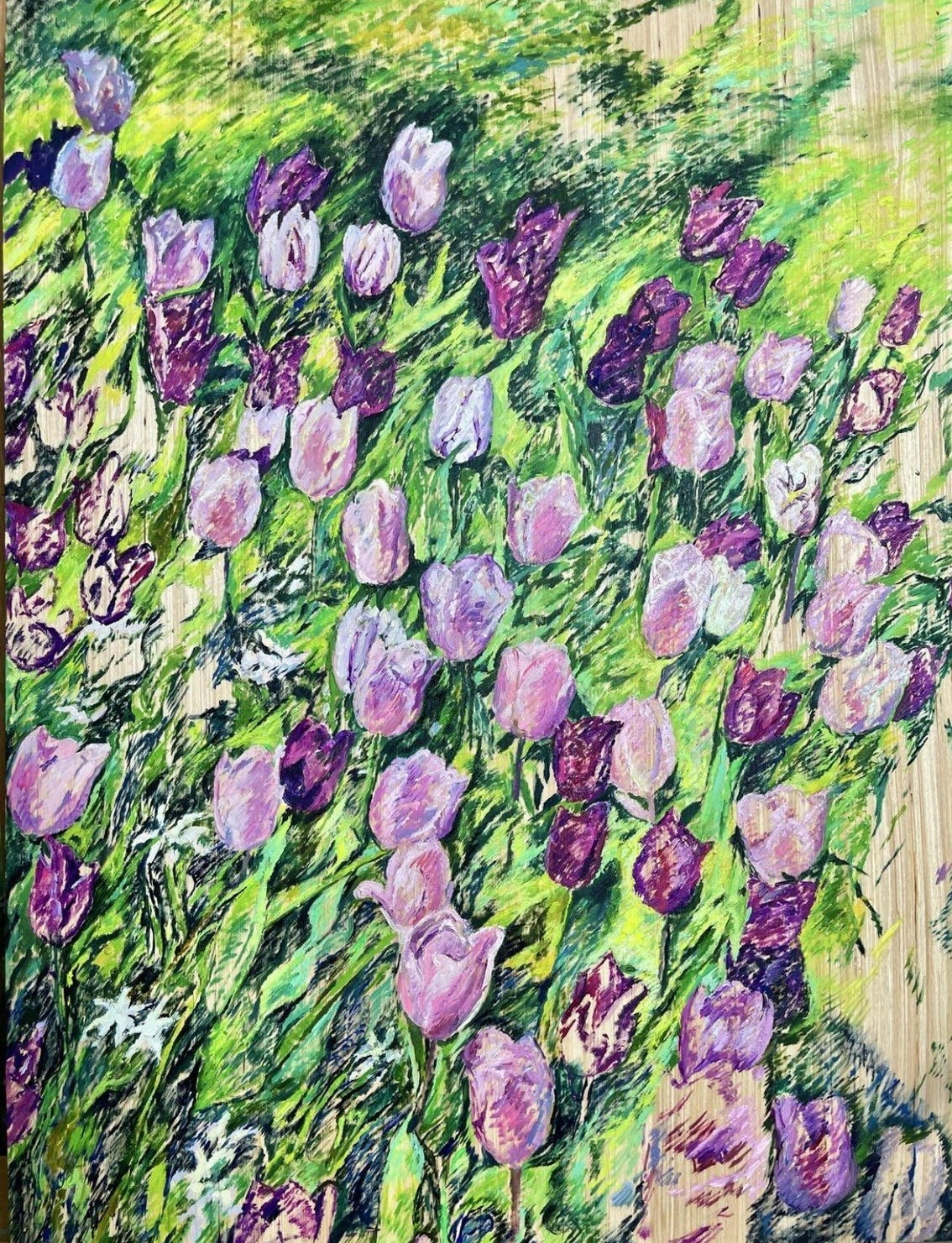 Tian Yao Ouyang, Danse des tulipes mauves Tian Yao Ouyang, Danse des tulipes mauves