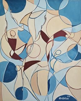 Fine Art Drawings, Acrobats’ Aesthetic, Eter Merkviladze
