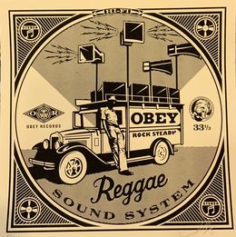 Print, Reggae sound system, Shepard Fairey (Obey)