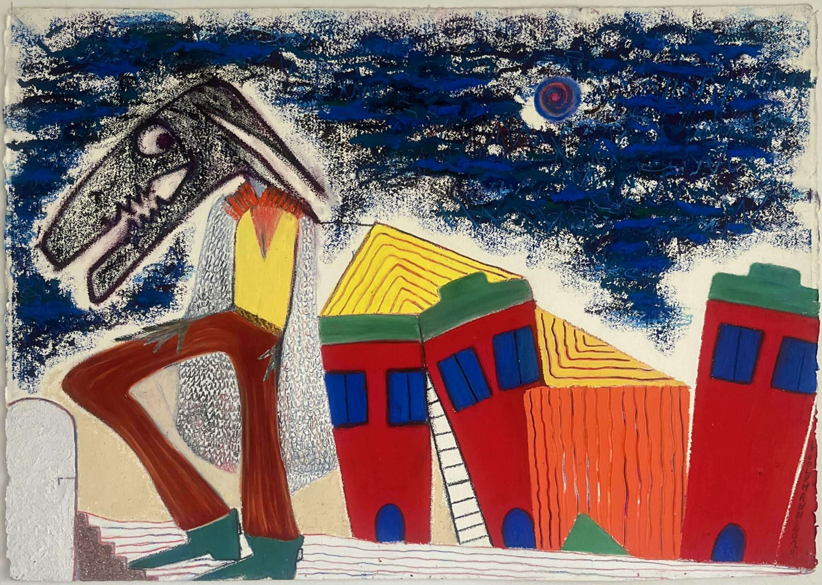 Barbara Goldmann, Les marches du palais Barbara Goldmann, Les marches du palais