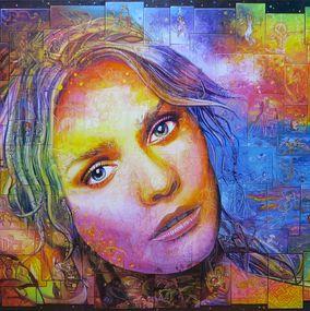 Peinture, Helene de Troie, Sylvaine Merlet