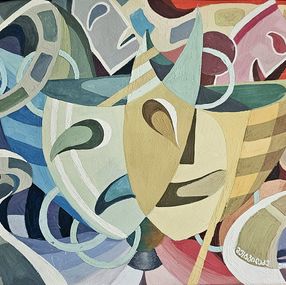 Zeichnungen, Masks, Eter Merkviladze