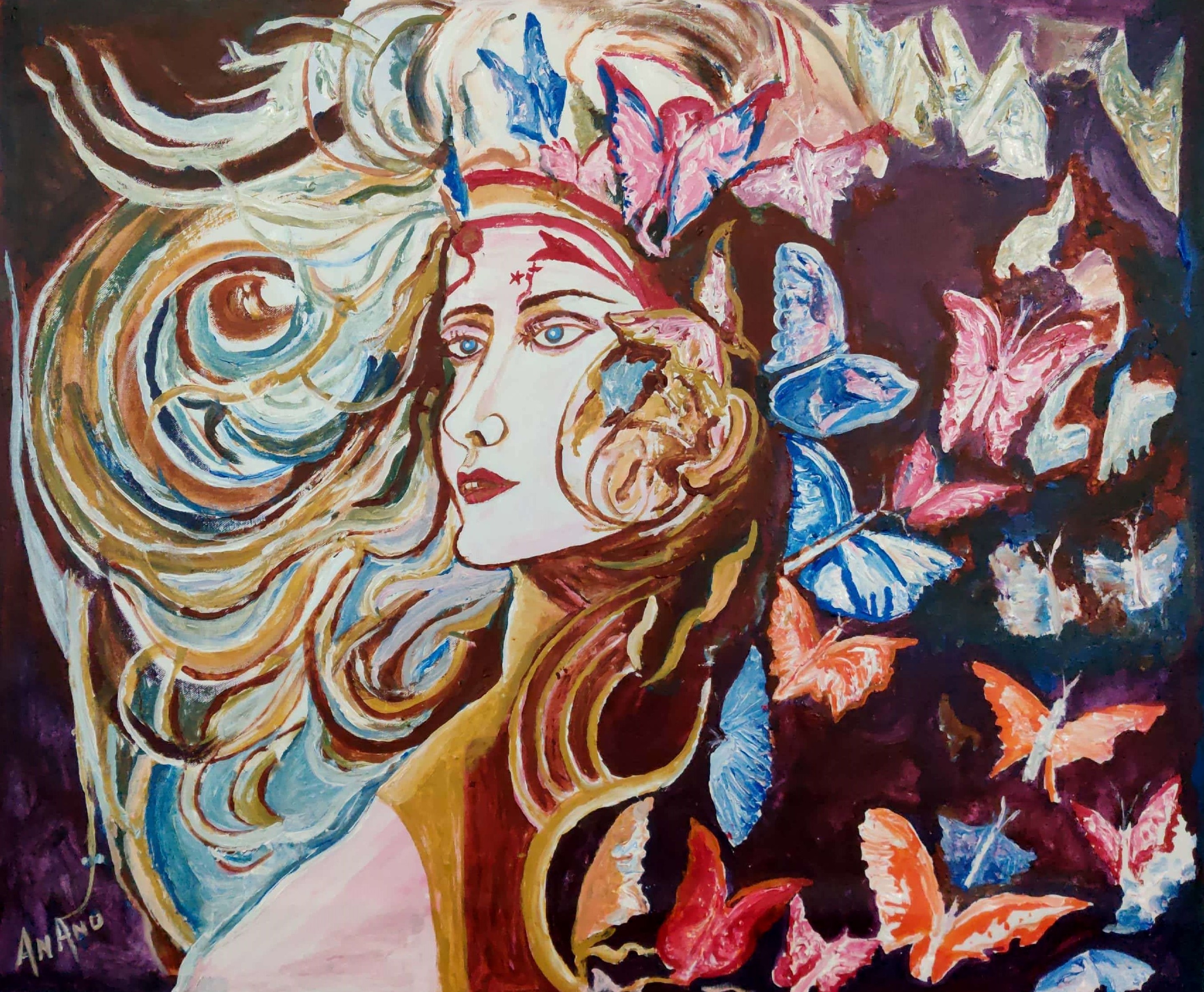 Anand Manchiraju, Mystical woman Anand Manchiraju, Mystical woman