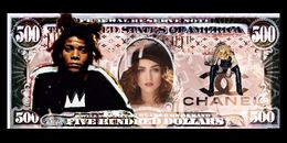 Print, Dollars Basquiat et Madonna, Joa Kena
