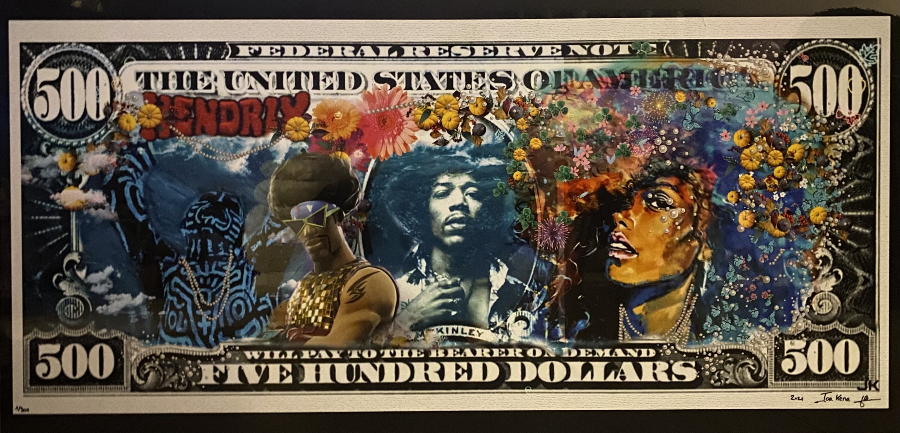Joa Kena, Jimmy Hendrix Dollars Joa Kena, Jimmy Hendrix Dollars