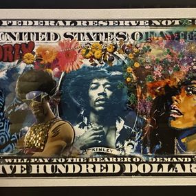 Print, Jimmy Hendrix Dollars, Joa Kena