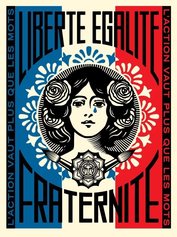 Shepard Fairey (Obey), Marianne: L’action Vaut Plus Que Les Mots Shepard Fairey (Obey), Marianne: L’action Vaut Plus Que Les Mots