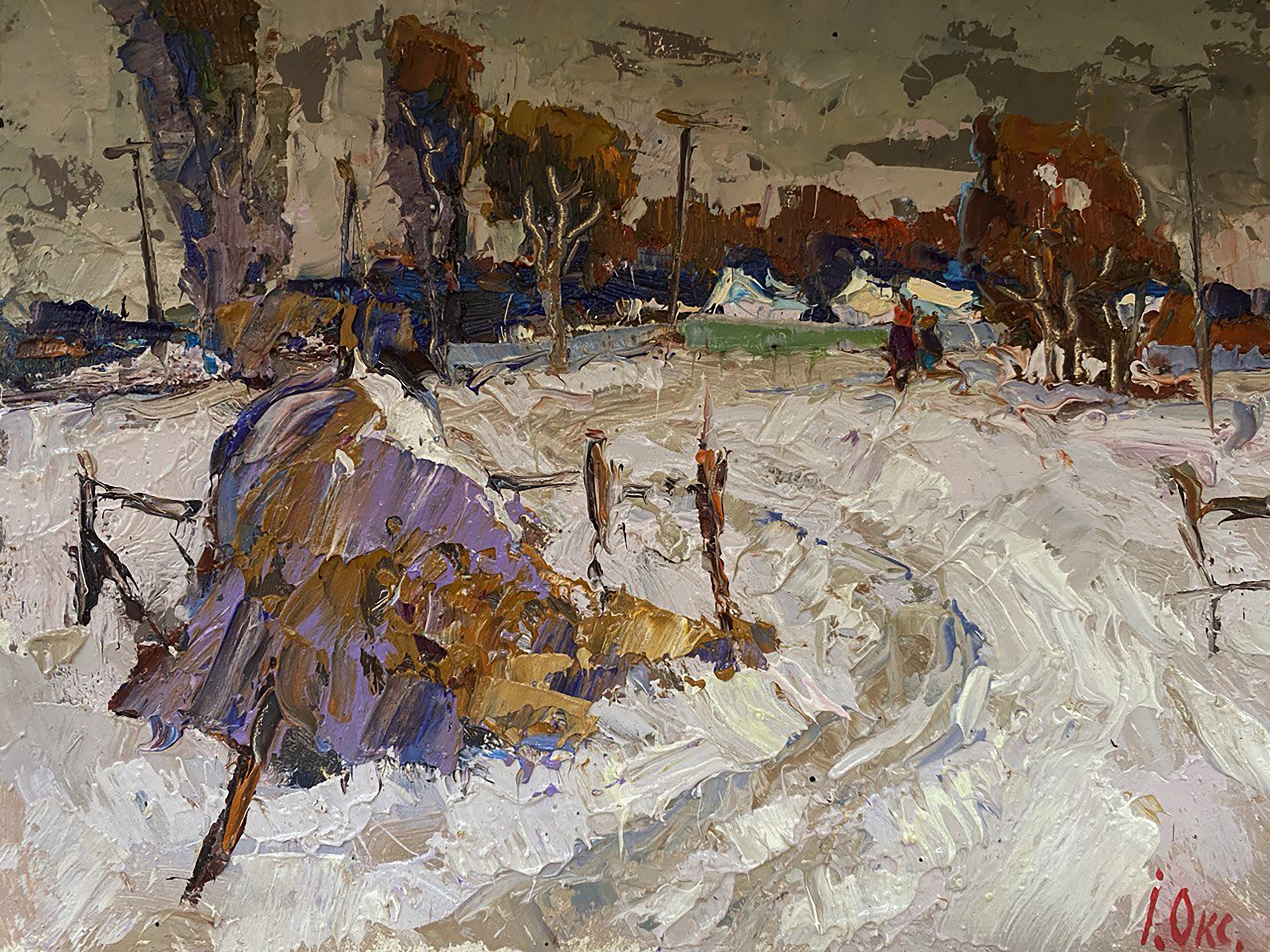 Oksana Ivanyuk, Winter Road Home Oksana Ivanyuk, Winter Road Home