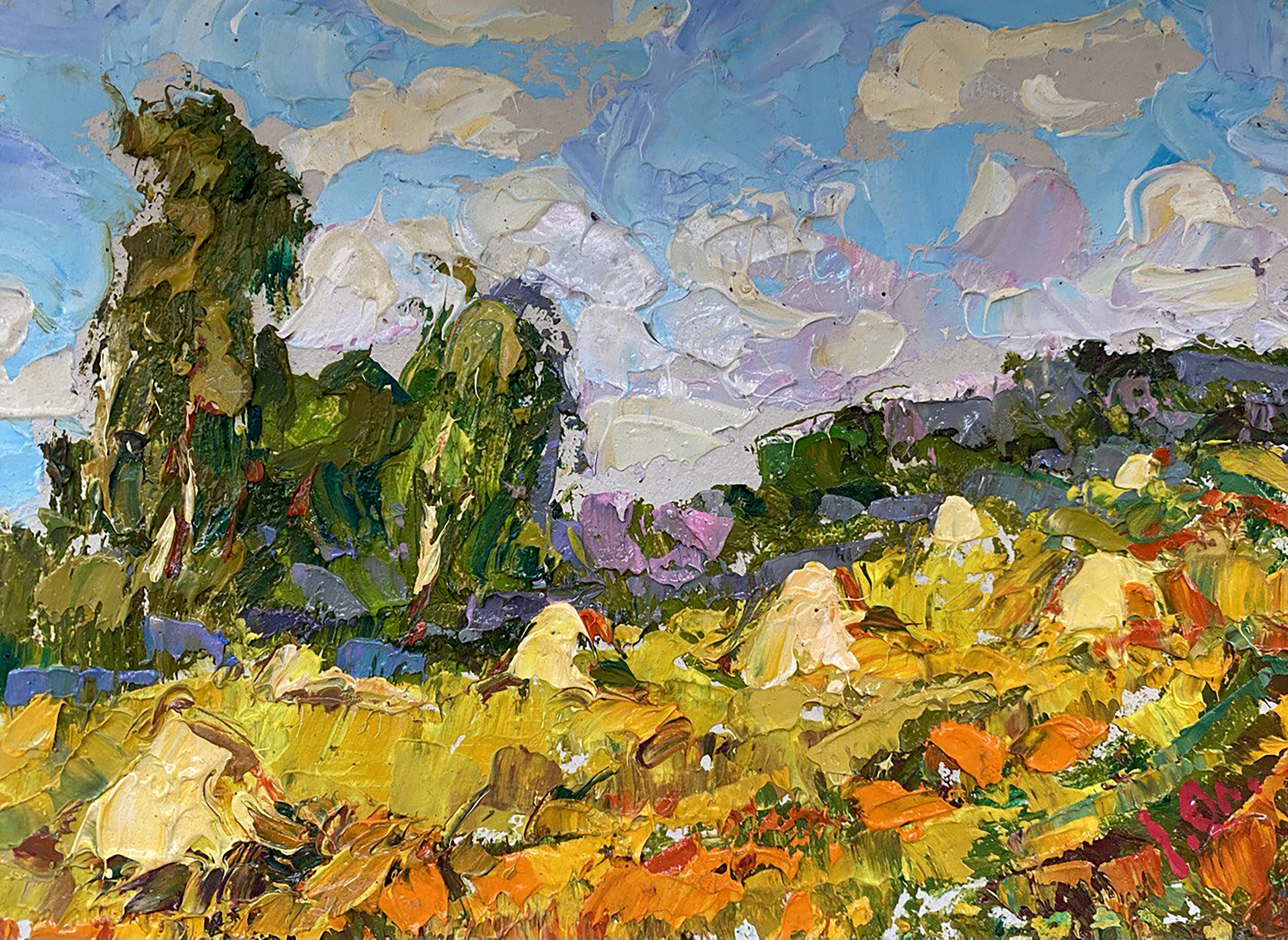 Ivanyuk Oleksiy, At the hayfield Ivanyuk Oleksiy, At the hayfield